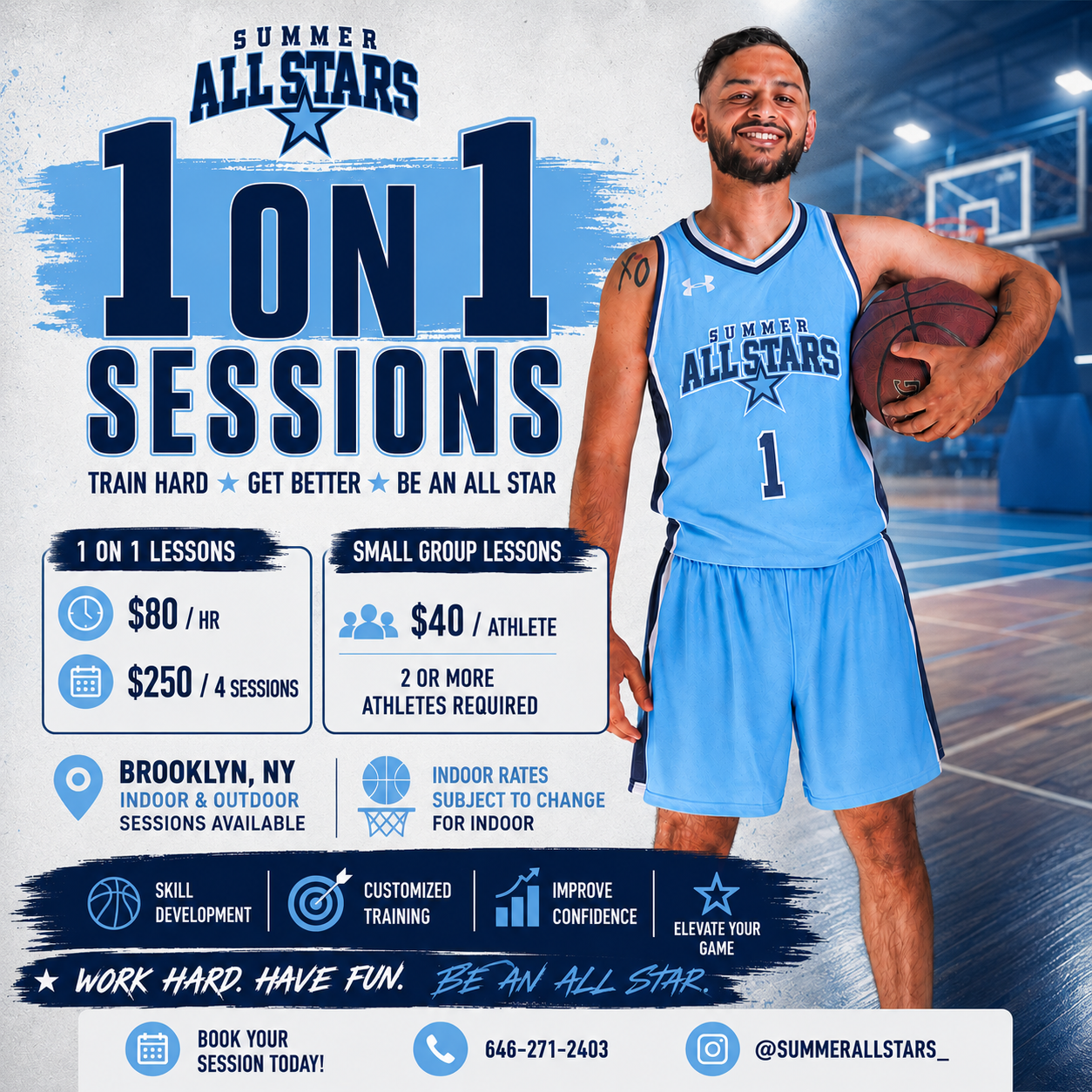 Small Group Basketball Training